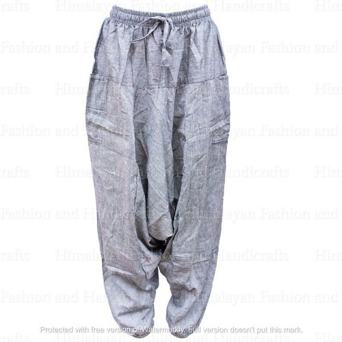 Nepal Yoga Harem Pants | Traditional Yoga Pants | Genie Pants | Handmade Cotton  - Picture 5 of 31