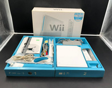 Nintendo Wii Home Console RVL-001 in Box w/ 2 Controllers Wii Sports Acc
