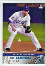 2014 Las Vegas 51s (Triple-A New York Mets) Eric Campbell