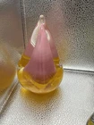 Vintage Murano Style Art Glass Tear Drop Sculpture