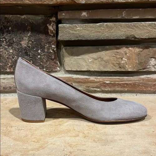 Elegant Gray Women's Block Heel Shoes - 第 5/11 張圖片