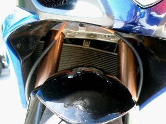 KIT LÍNEA FRENO ACERO INOXIDABLE TRENZADO DELANTERO YAMAHA 2007-2008 YZF - R1 GALFER GP Foto 4 de 4