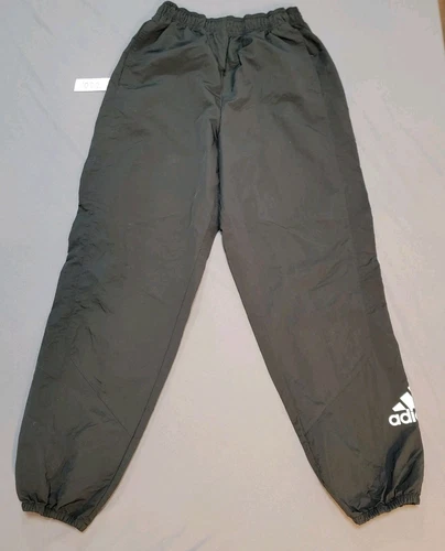 Pantaloni Adidas donna taglia S neri sportivi jogger vita alta tessuto #GU1442