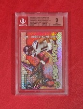  2023 Wild Card Alumination Jaxon Smith-Njigba Dino-Might Silver /25 RC BGS 9