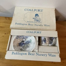 Coalport PADDINGTON BEAR Nursery Ware Mug Plate Bowl Set - New In Box