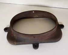 Vintage Cast Iron Chimney Flue Vent Stove Pipe Flange 8" Arcoliner