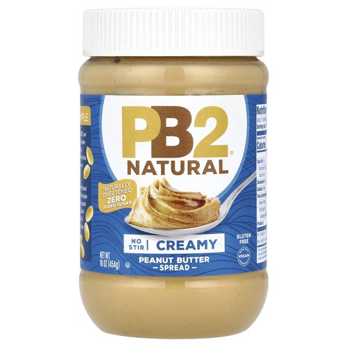 Natural Peanut Butter Spread, Creamy, 16 oz (454 g)