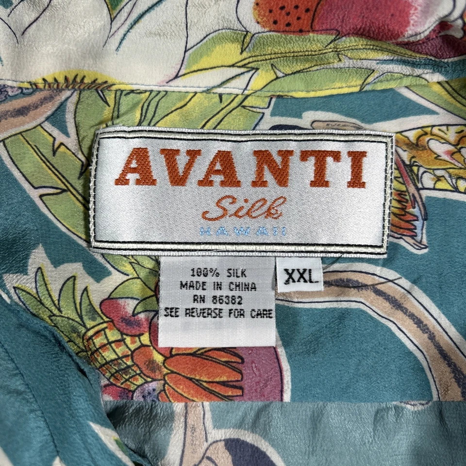 Avanti Silk Surf Hawaiian Aloha Shirt  HAWAIIAN Hula  GirlsMen’s Coconut Button - Image 4 of 4