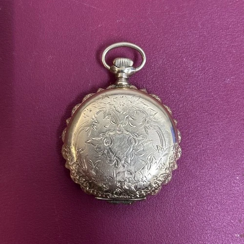 New ListingAntique 14K GF American Waltham Watch Co Seaside Model 1891 Pocket Watch, 0s, 7j