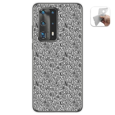 Xinyunew Cover A Libro In Pelle PU Per Huawei P40 Pro – Custodia Con Porte Tessere E Funzione Supporto – Blu - 3