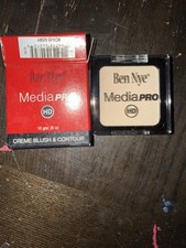 Ben Nye MCH-05 IVORY MediaPRO HD Contour Creme Highlight Compact Refillable NIB