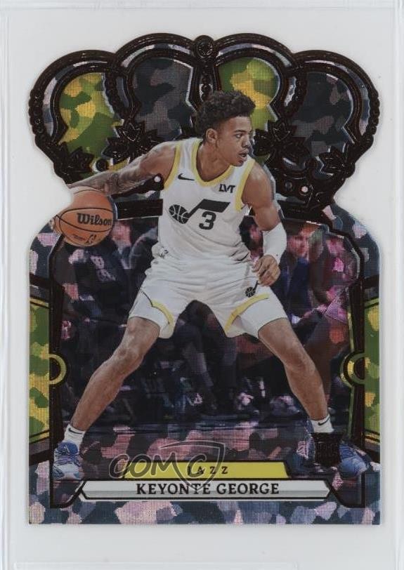 2023-24 Panini Crown Royale Crystal Keyonte George #92 0bg1