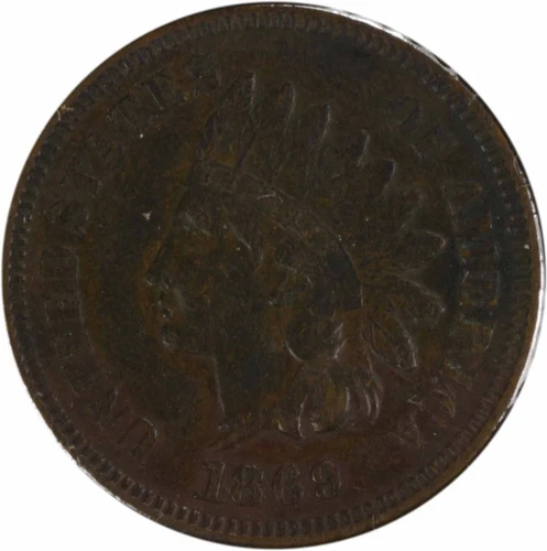 1869/69 Indian Cent FS-301 S-3 EF Uncertified #800