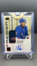 2024 UPPER DECK PREMIER #AR-VM VICTOR MANCINI ACETATE ROOKIE AUTO PATCH RC /249