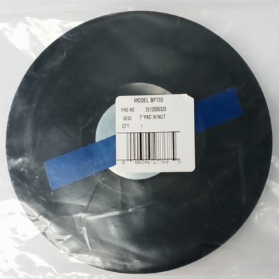 Bosch BP700 7'' Angle Grinder Sanding Backing Pad With Nut Assembly
