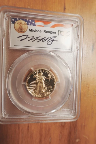 1992-P  $10 Proof DC Gold Eagle PCGS PR69D-CAM "Reagan Legacy Series