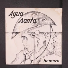 HOMERO: agua santa / joana do arco HRCR 7" Single 45 RPM