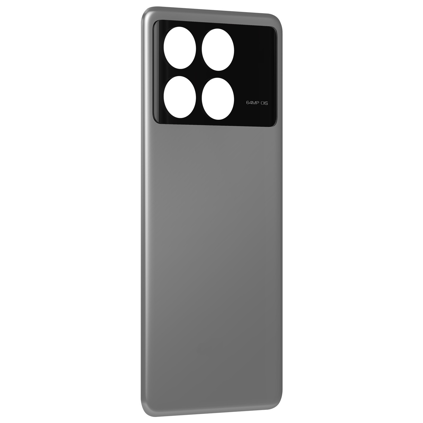 Cache batterie pour Xiaomi Poco X6 Pro résout le dos cassé gris