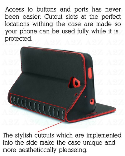 Designer Case Luxury Leather Flip Wallet Cover Protective New Premium Quality - 第 6/14 張圖片
