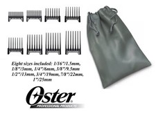 Oster 8pc Set Blade ATTACHMENT Guide Guard COMB for FAST FEED SPEED LINE CLIPPER
