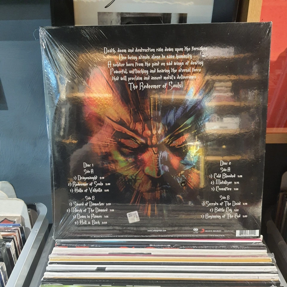 JUDAS PRIEST redeemer of souls DOUBLE LP SEALED BRAND NEW 2014 - Image 2 of 2