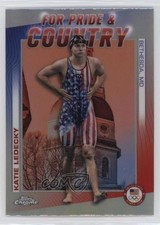 2024 Topps Chrome US Olympic & Paralympic Team and Hopefuls Katie Ledecky 06qx