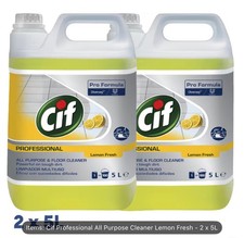 Cif Professional All Purpose Cleaner Lemon Fresh - 2 x 5L 3.19 per litre