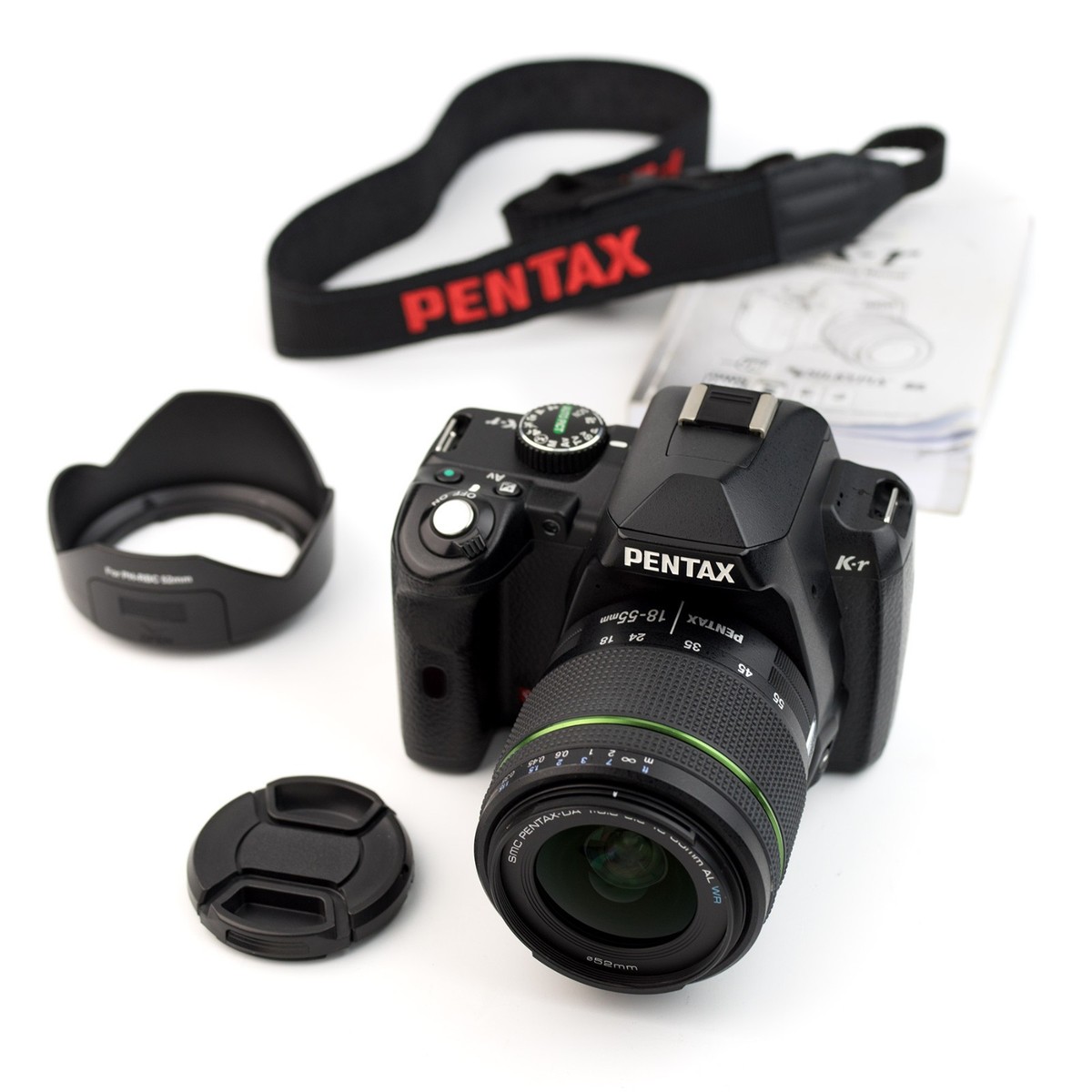 PENTAX K-r/PENTAX 18-55mm (良品） PENTAX K-r 12.4Mp Digital SLR CAMERA + 18-55mm LENS + 2GB CARD + 2