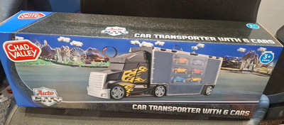 Chad Valley Auto City Car Transporter With Cars NEW UK