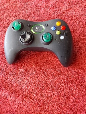 Logitech Wireless Original Xbox Cordless Precision Controller *NO DONGLE. 