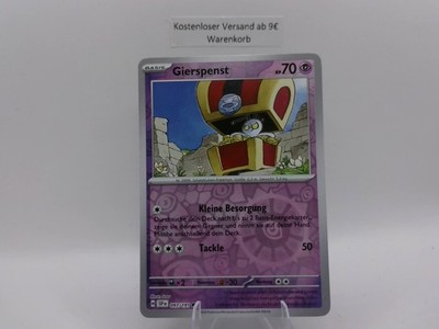Gierspenst 097/191 Reverse Holo Stürmische Funken Pokemon Karte Deutsch Near Min