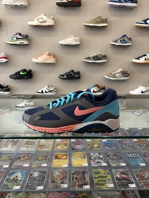 Nike Air Max 180 Terra Brave Blue Automatic Pink Us 10,5 Eu 44,5 615589-460
