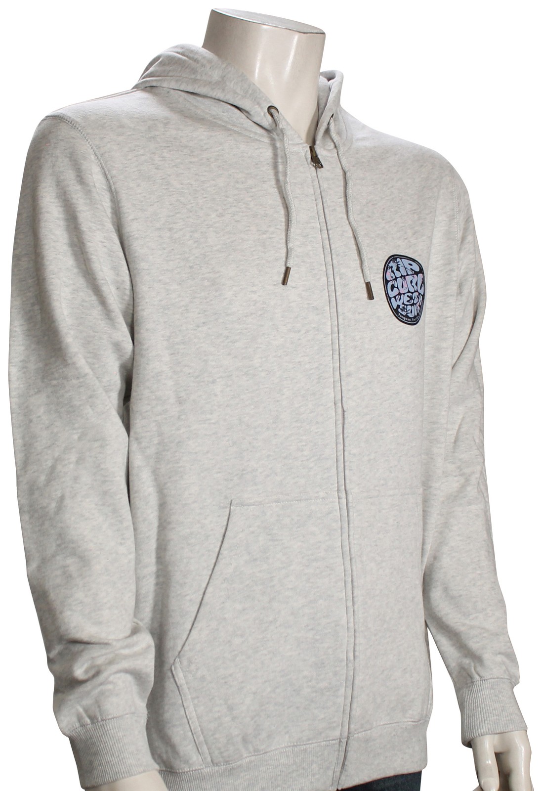 Толстовка с капюшоном на молнии со значком Rip Curl Wettie Passage - Серый Вереск - Новинка 11990₽