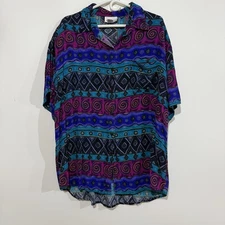 90s Erin London Blouse Top Woman’s 2XL Plus Whimsy Boho Indie Grandma Core