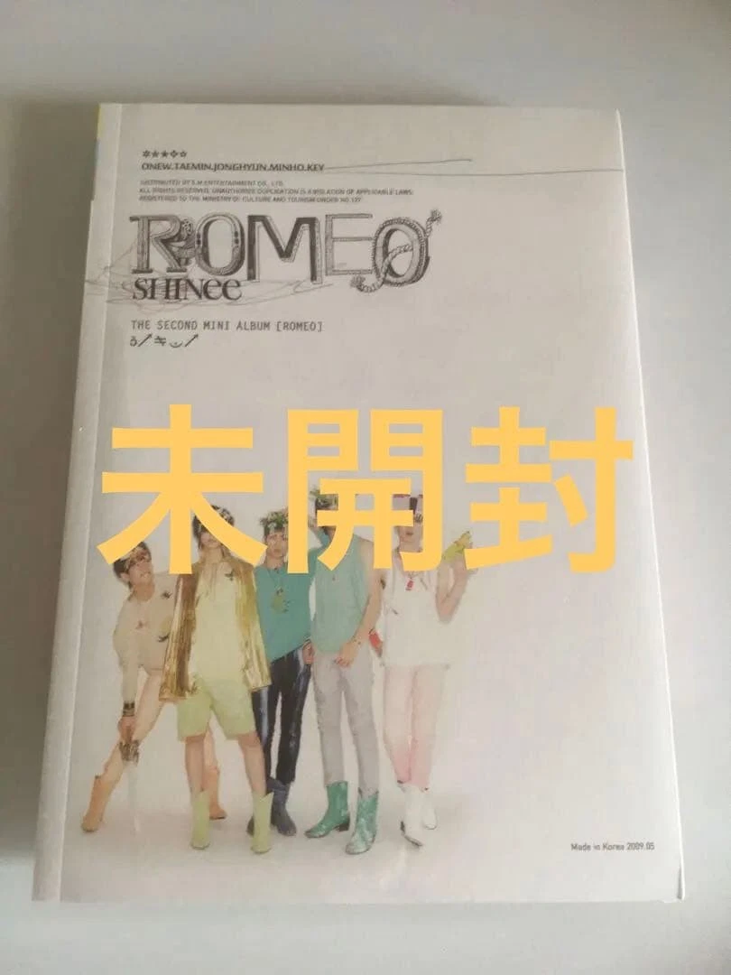 新品未開封 ◆ SHINee 【 ROMEO 】 韓国盤CD テミンver SHINee – Romeo – CD (Mini-Album) + DVD (), 2009 [r11361004] | Discogs