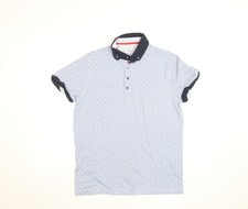 Mens UK Size M Jiggler Lord Berlue Cotton Blend Polo Shirt