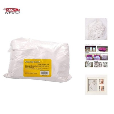 5 LB Plaster of Paris, Hand Mold Casting Kit Powder, Gypsum Cement, Pottery &...