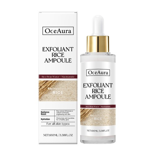 Black and Yellow Rice Exfoliant, Rice Ampoule Duo Rice Ampoule Rice Exfoliating - Picture 18 of 21
