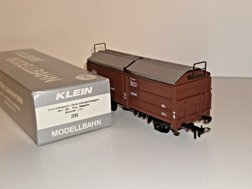 Klein Modellbahn 3246: H0 Schiebedachwagen "Tes-f-58" | KK-Kinematik | neuwertig | Zustand: Neu