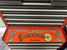 Gremlin/SEGA Carnival arcade game marquee original from 1980 image