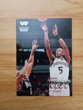 Minnesota Timberwolves 1997-98 Fleer Traditions Crystal #47 Doug West
