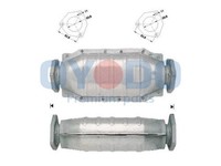 Katalysator Oyodo 10N0095-OYO FüR Daewoo Lanos Klat Nubira J100 Wagon 16V