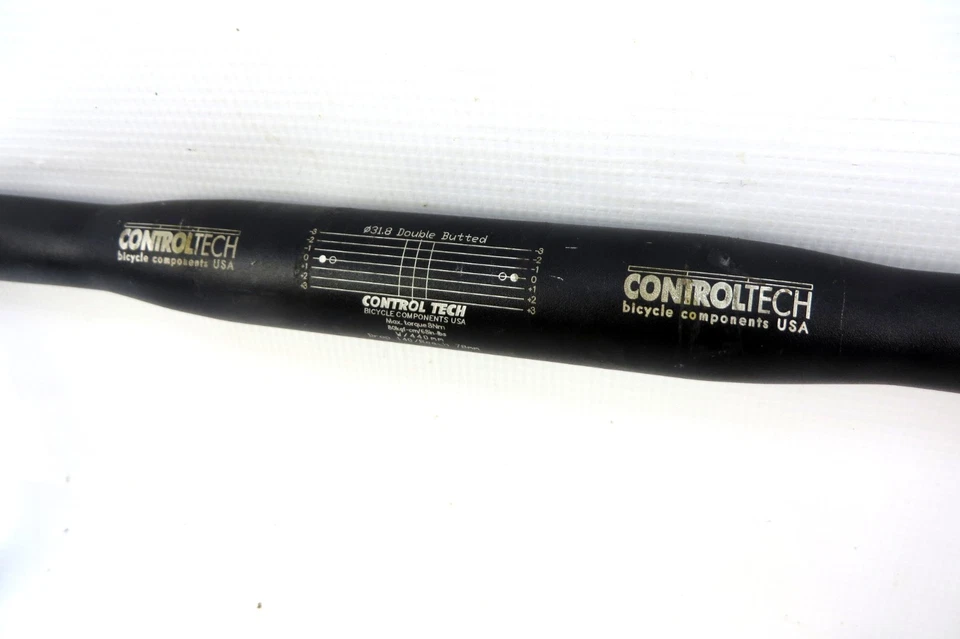 CONTROLTECH DROP HANDLEBAR Aluminum 440mm 31.8mm 300g Black - Image 2 of 3