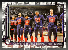 2025 Topps Basketball LA Way Clippers Battle Behind Their Stars Tip-Off #292