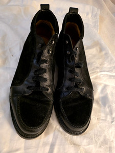 BALLY Black Suede Leather Lace Up Desert Boots Men\'s 9.5D Made In Italy Men Boots Italy for sale | eBay main image 3