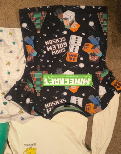 8 piece clothing bundle, Minecraft, Disney, monster 6-7 years - Picture 3 of 7