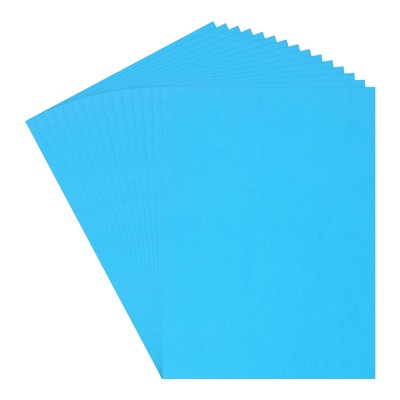 30 Sheets Blue Cardstock 9'' x 11'' Card Stock Printer Paper for DIY Arts