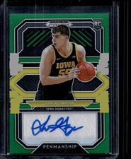 2021  Prizm Draft Luka Garza College Penmanship Green