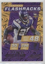 2017 Panini Absolute Fantasy Flashbacks Adrian Peterson #7 fm0
