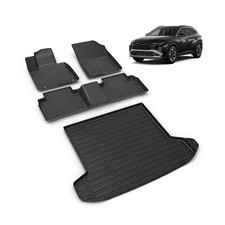 All Weather Car Floor Mats  Cargo Liner Set Fit for Hyundai Tucson 2022-2025...